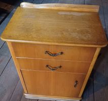 Vintage Holz Nachttischli / Schränkli mit Schubladen