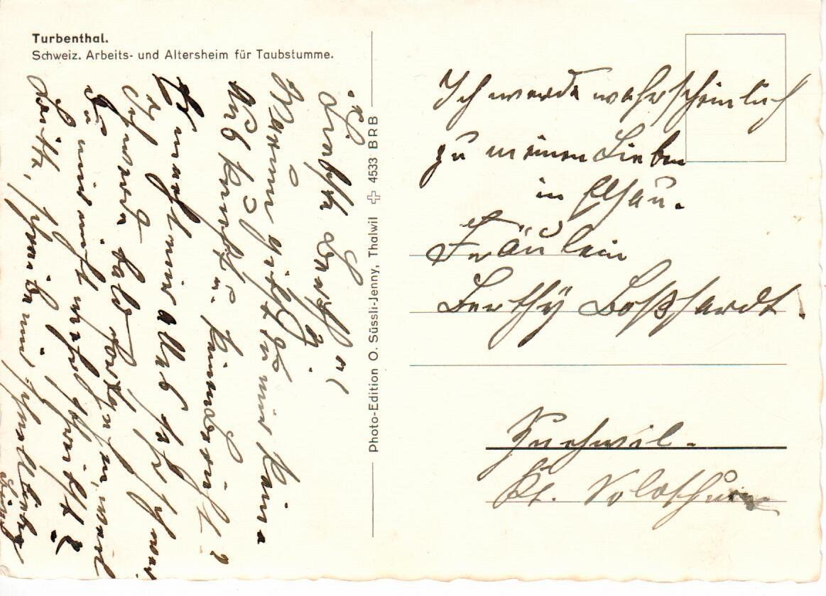 Cartoline postali: Turbenthal – Usato da Wolhusen venduto da Curver9 1