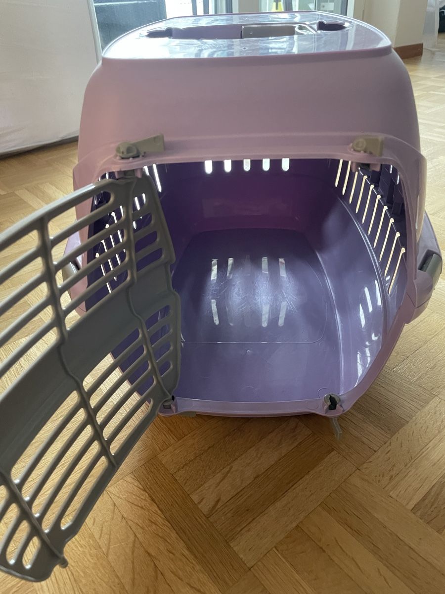 Gabbie, trasporto & Sicurezza: Kleintier transportbox – Usato da Niederlenz venduto da Plusia 3