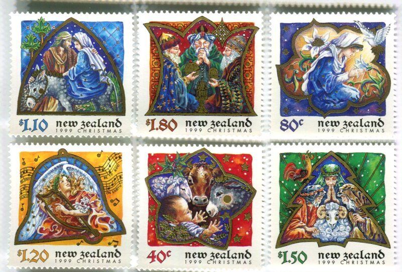 Tutti i francobolli: Briefmarken "Weihnachten". Neuseeland. – Nuovo e nell'imballaggio originale da Basel venduto da Butsch5