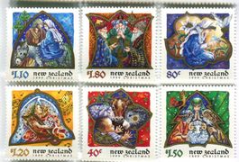 Briefmarken "Weihnachten". Neuseeland.