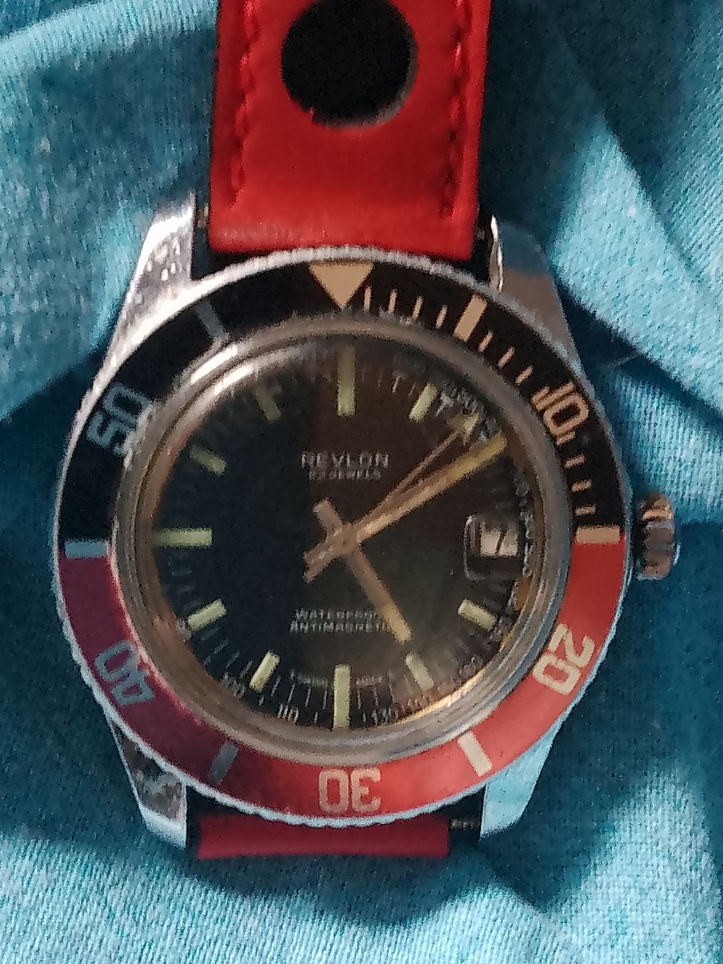 Swiss Orologi: Revlon Diver's Sub Vintage 39mm läuft  – Usato da Agno venduto da sam2608 6