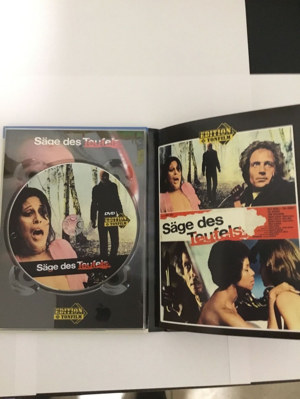 Tutti i DVDs: Säge des Teufels Blu Ray + dvd Mediabook Neu Wertig – Nuovo (secondo la descrizione) da Blauen venduto da berlingo65 1