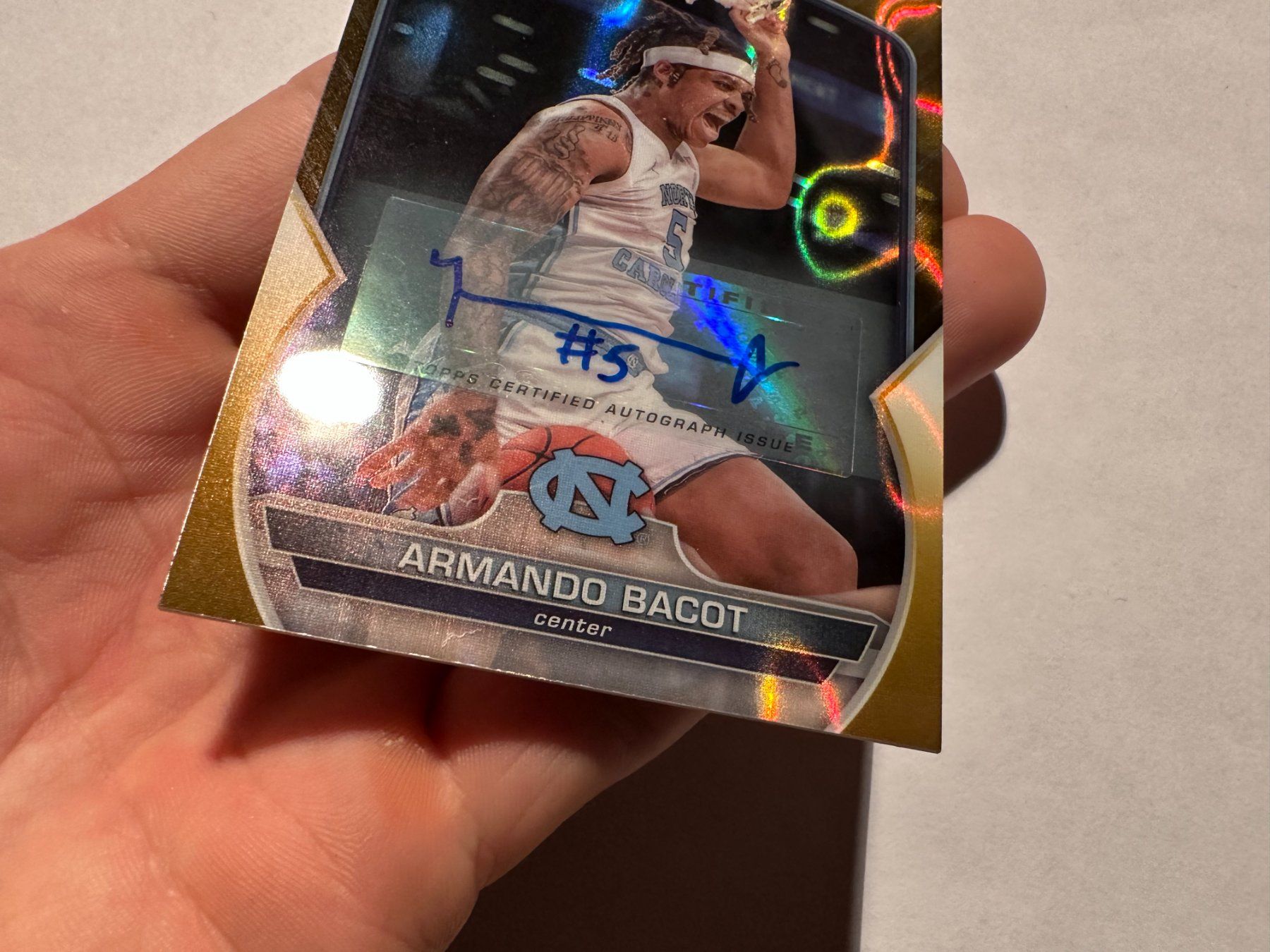 Topps Carte collezionabili: 2023 Topps Bowman Armando Bacot Auto 14/50 – Usato da Hagendorn venduto da Pokecollectorch 2
