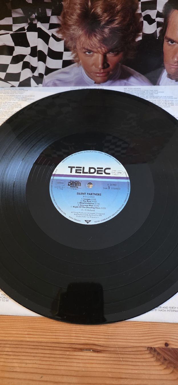 Dischi in vinile: Bolland - Silent Partners 1984 Vg,Vg – Usato da Yvonand venduto da RF-VINYL 2