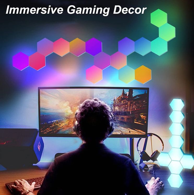 https://img.ricardostatic.ch/images/686c05e2-c774-4579-adc4-f2dc5deb8d05/t_1000x750/sechseck-wand-lampe-led-rgb-gaming-deko-touch-steuerung