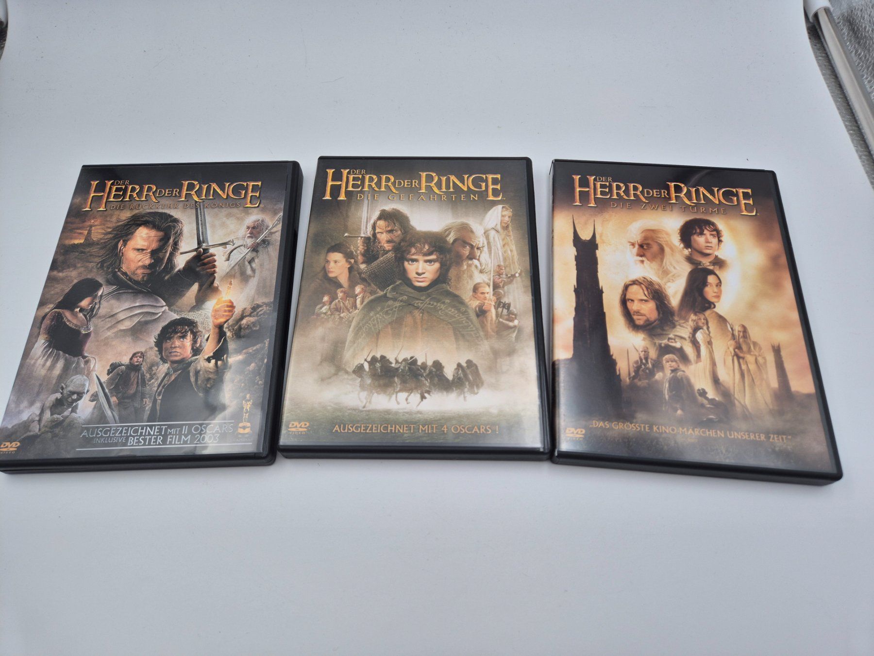 Tutti i DVDs: Herr der Ringe Trilogie DVD Box Set – Usato da Ettiswil venduto da beekeper13 2