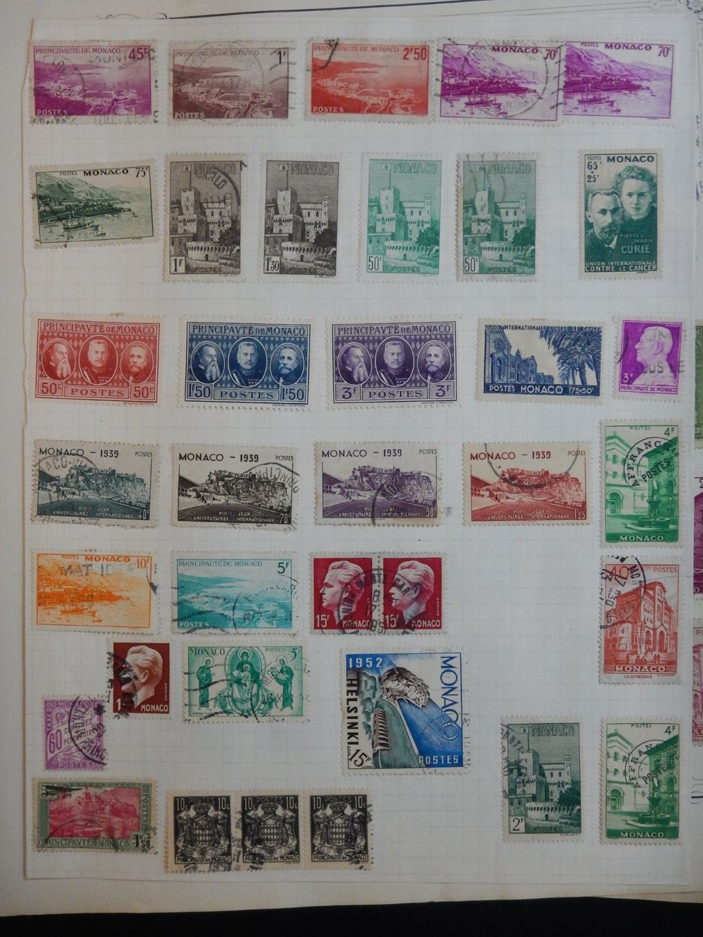 Tutti i francobolli: Monaco Sammlung ab Klassik – Usato da Zürich venduto da Muehlekauf 2