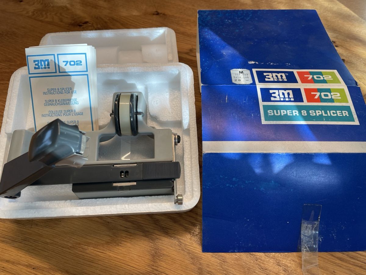 Laboratorio & Camera oscura: Klebepresse Super 8 Splicer – Usato da Niederbüren venduto da poschti