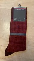 Tommy Hilfiger Herren Socken rot gemustert Grösse 41-42 Neu