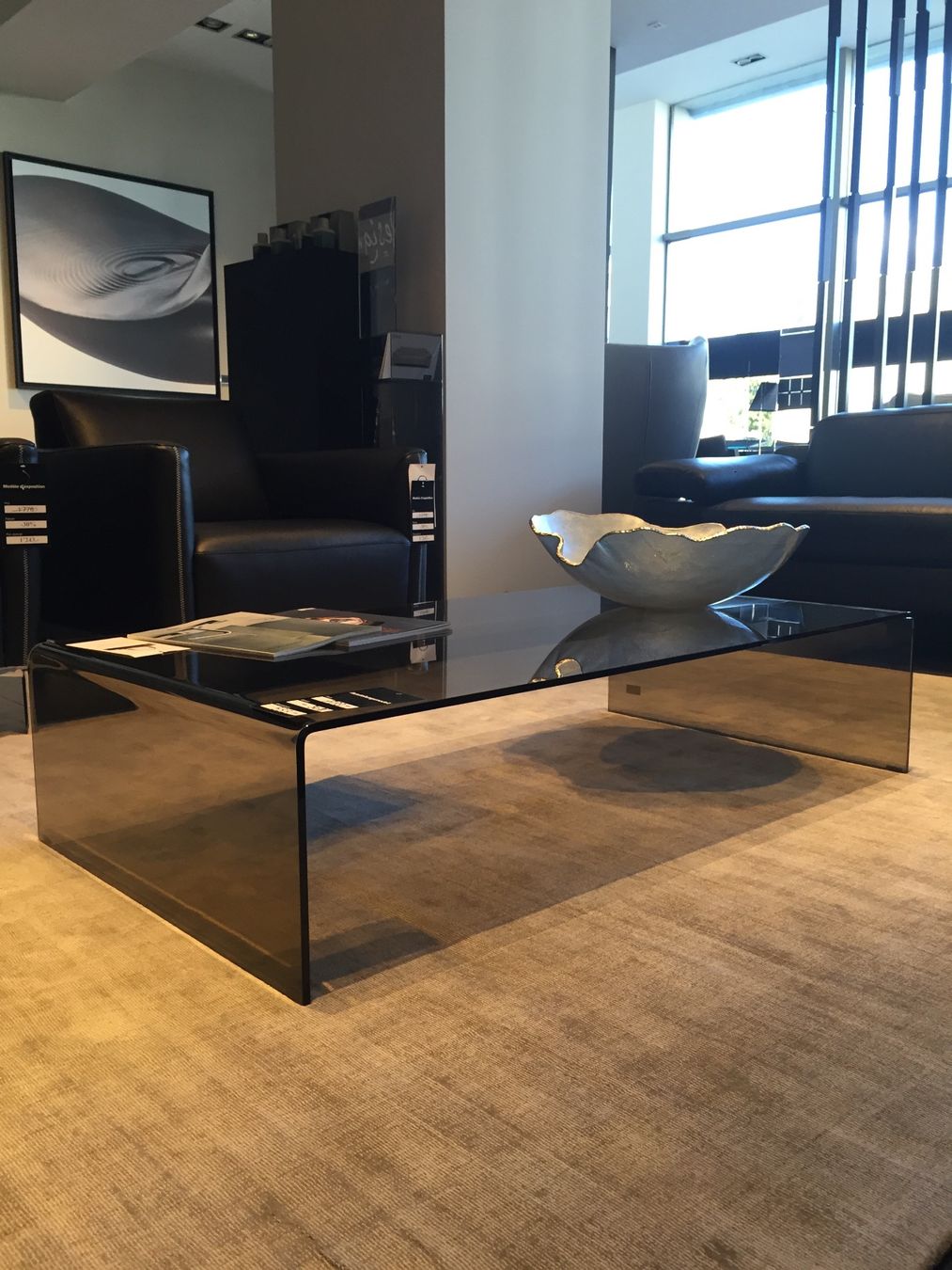 Natuzzi Tavoli: Natuzzi Glas Tisch Mercurio 70/130cm – Usato da Nänikon venduto da Daniel_Ousn