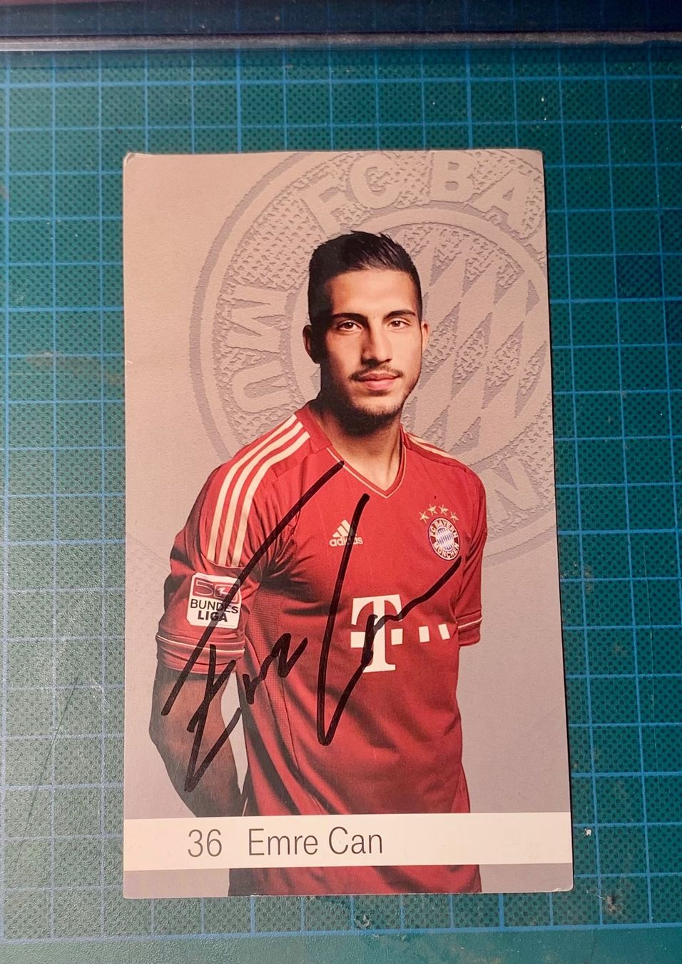 Autografi: Emre Can Autogrammkarte (2012/2013) – Usato da Winterthur venduto da Dawinchi