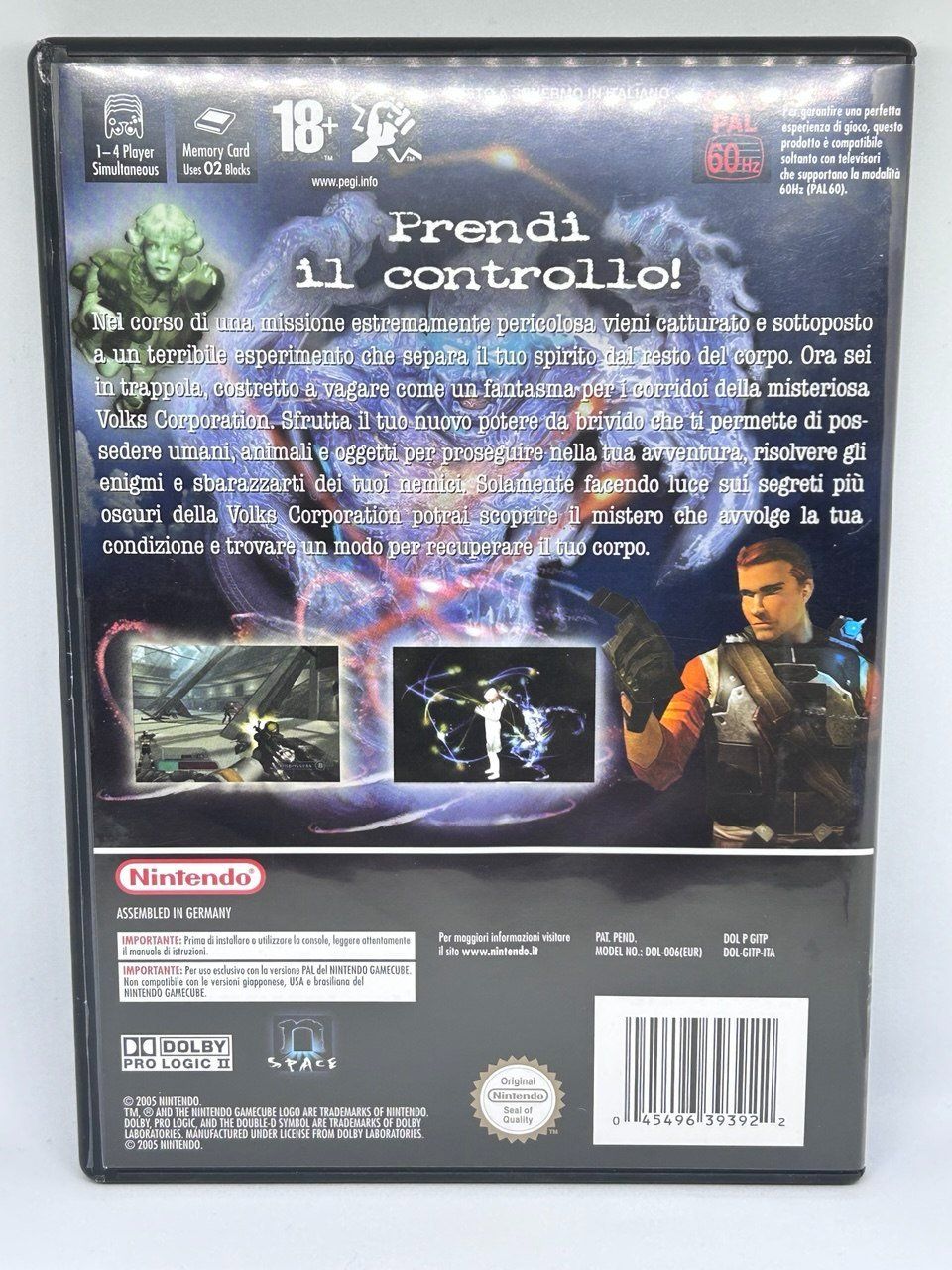 Nintendo Giochi: Geist Nintendo GameCube – Usato da Giubiasco venduto da LorisVale 1