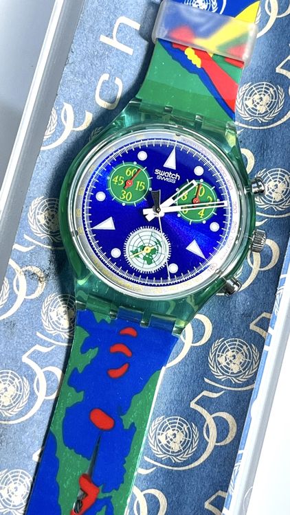 Swatch Orologi: Swatch Chrono UN50 Uhr, Top Zustand! – Usato da Grenchen venduto da chththl