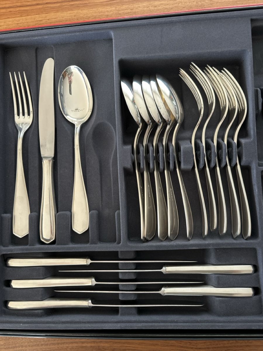 Set di posate: Besteck versilbert 90, Vintage, neuwertig! – Usato da Wangen SZ venduto da futura14