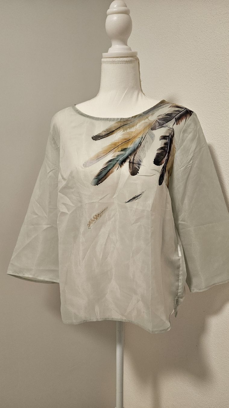 Top: Shirt Bluse 3/4 Arm Shein Gr. M – Nuovo (secondo la descrizione) da Schaan venduto da car_wrv2