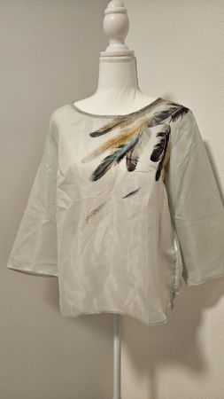 Shirt Bluse 3/4 Arm Shein Gr. M