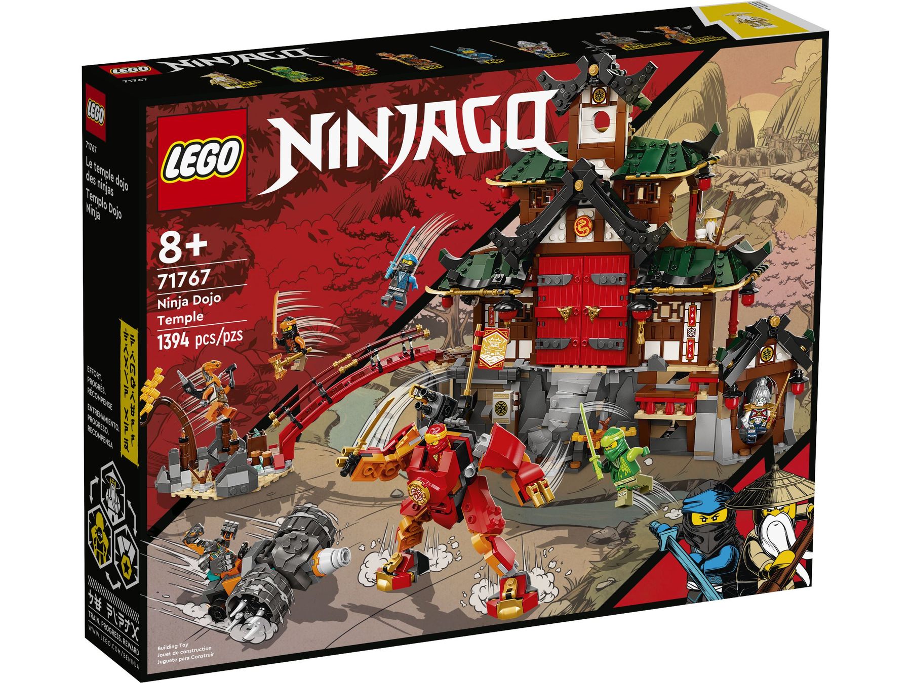 Lego Kit di costruzioni: 71767 Ninja-Dojotempel – Nuovo e nell'imballaggio originale da St. Gallen venduto da brickli