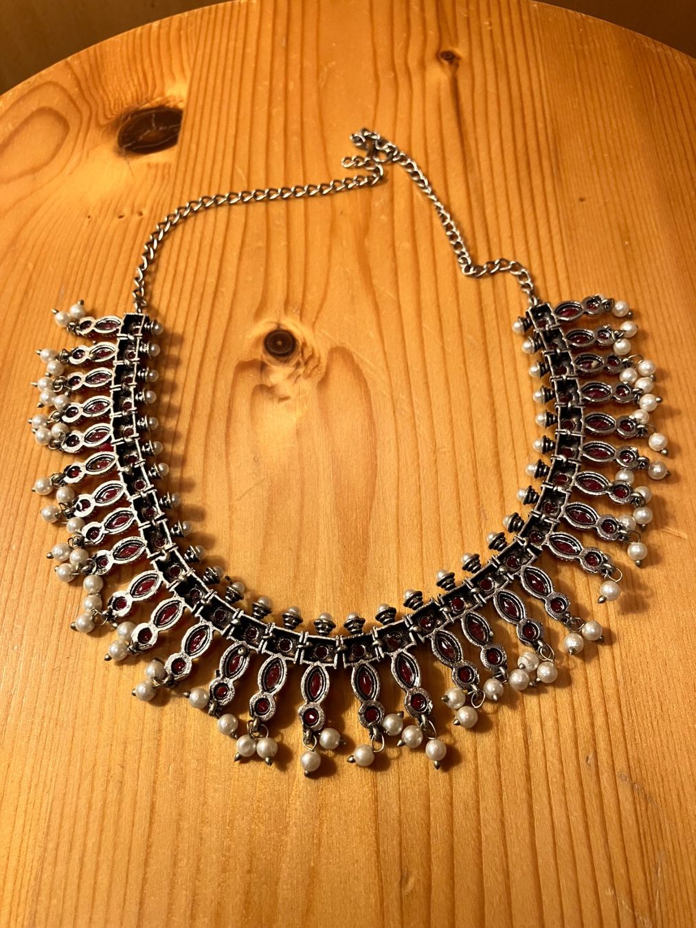 Catenine: Modeschmuck: Halscollier + Ohrhänger aus Indien – Nuovo e nell'imballaggio originale da Zürich venduto da ancillaschmidhauser 1