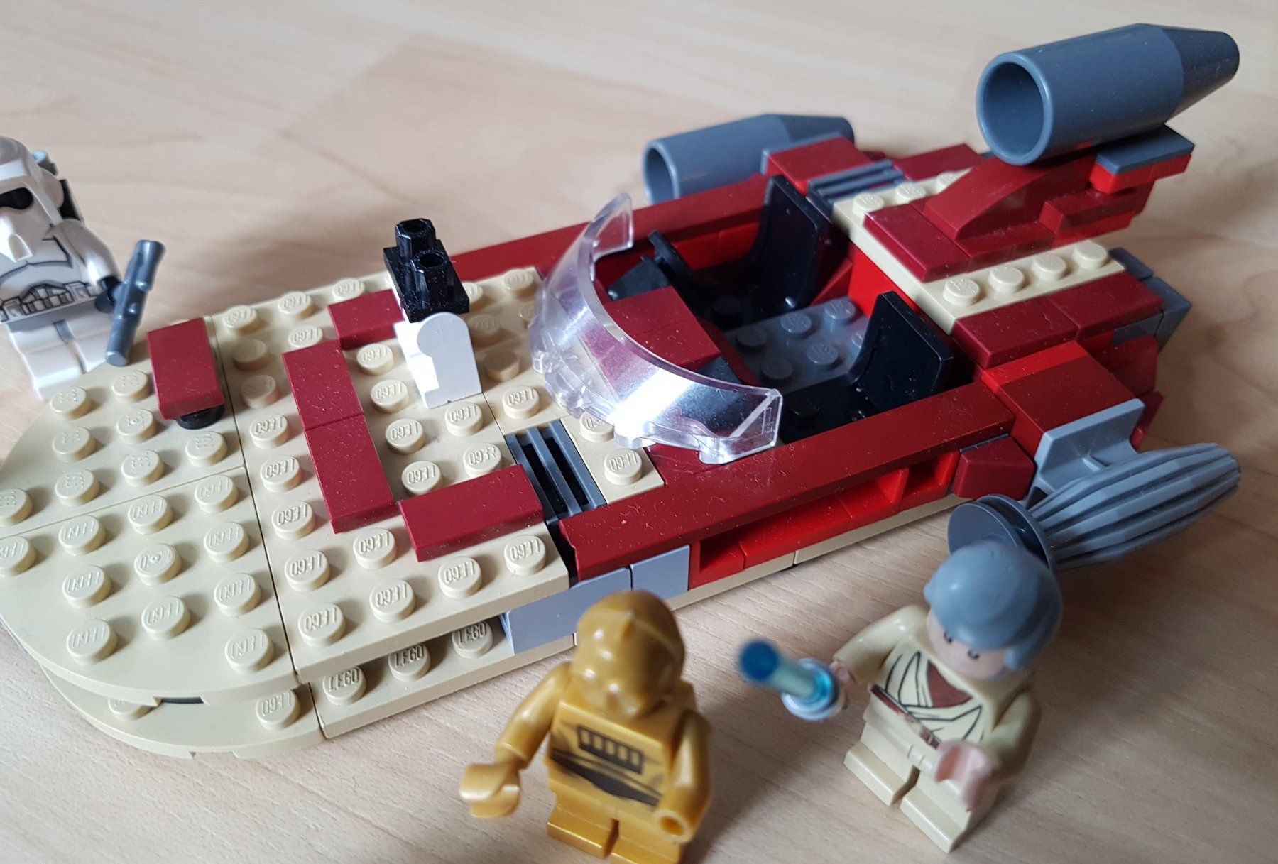 Star Wars Baukästen: LEGO STAR WARS - LUKE'S LANDSPEEDER - 8092 – Gebraucht aus Jona von Zauberstatt 5
