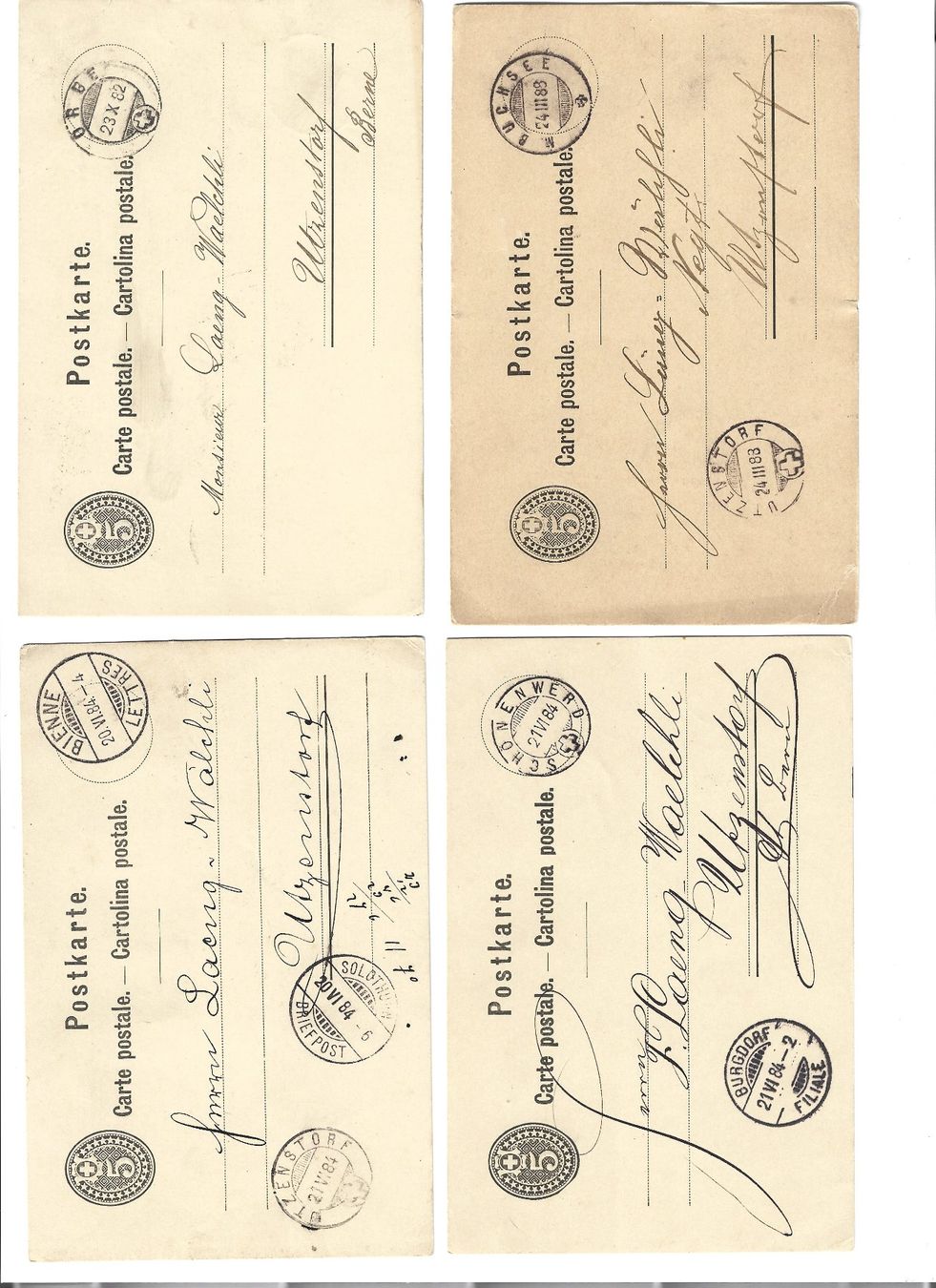 Cartoline postali: cartes postales – Usato da Delemont venduto da toutdubon11