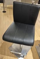 Bar Hocker schwarz kunstleder chromstahlfuss, Drehbar