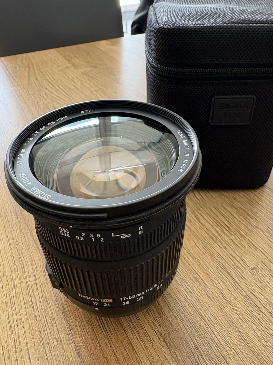 Sigma Objektive: Sigma 17-50 2.8 EX DC OS – Gebraucht aus Biasca von Lube.fa 1