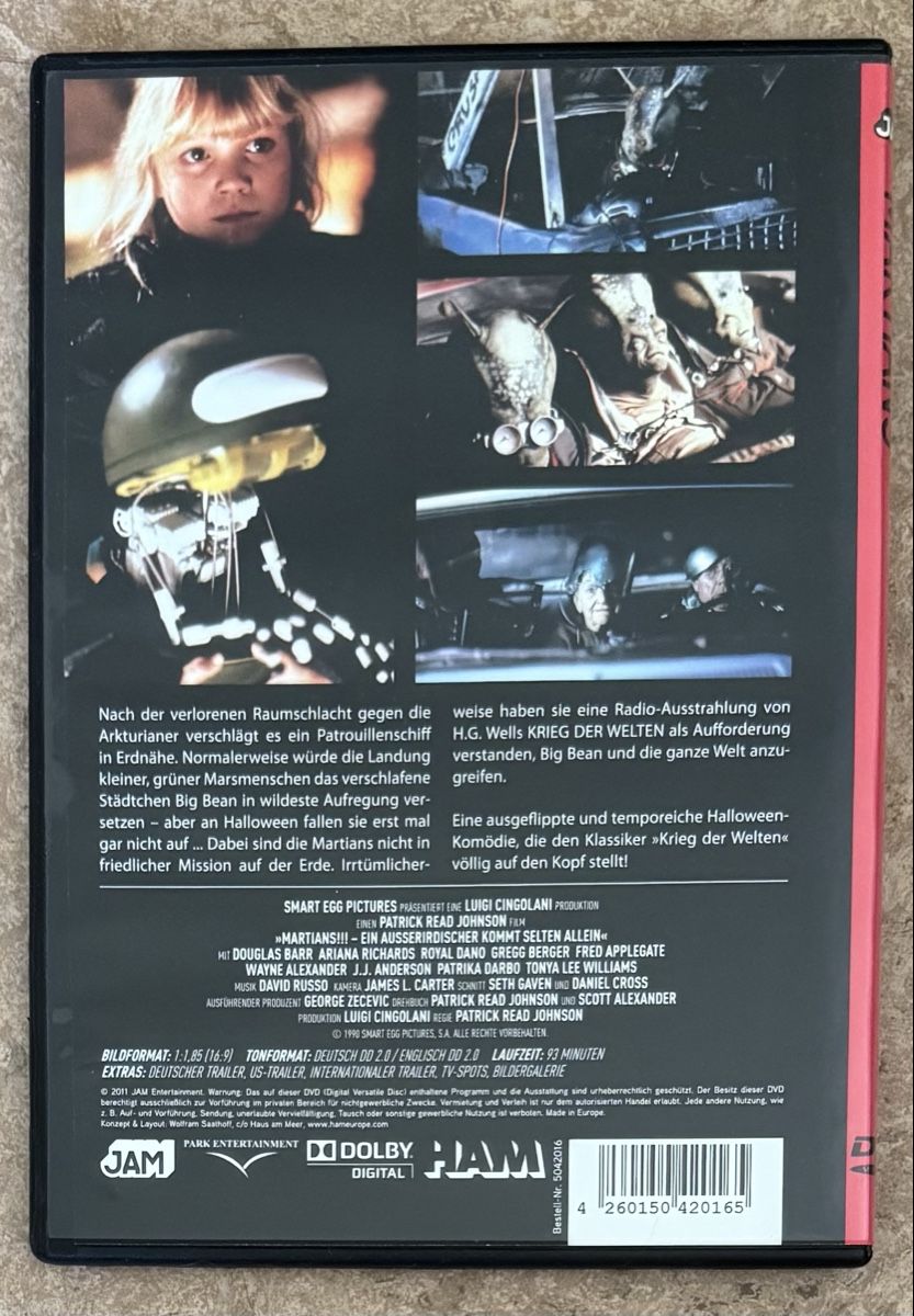 Alle DVDs: MARTIANS – Neu (gemäss Beschreibung) aus Dietikon von AndreaSch01 1