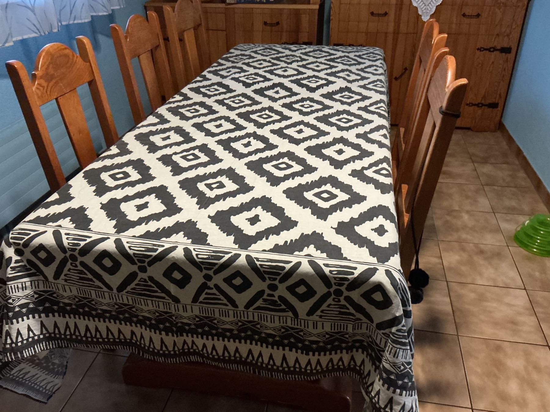 Altra biancheria da tavola: Très grande nappe de table - 100 % coton – Usato da Le Lignon venduto da Gwen77