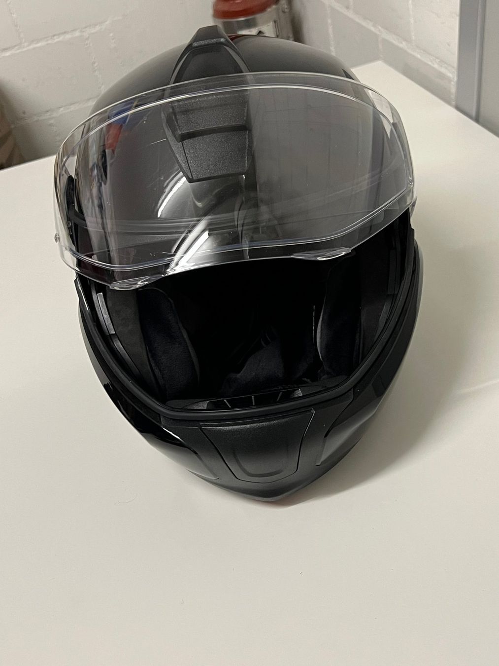 Helme & Visiere: Evo, schwarz metallic, mitlere Grösse – Gebraucht aus Emmenbrücke von ric_fds7