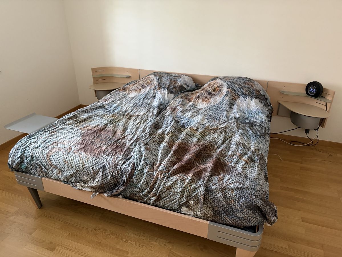 Betten: Auping Boxspring Bed with Nightstands – Gebraucht aus Regensdorf von WetTowel42