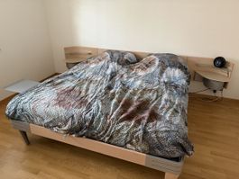 Auping Boxspring Bed with Nightstands
