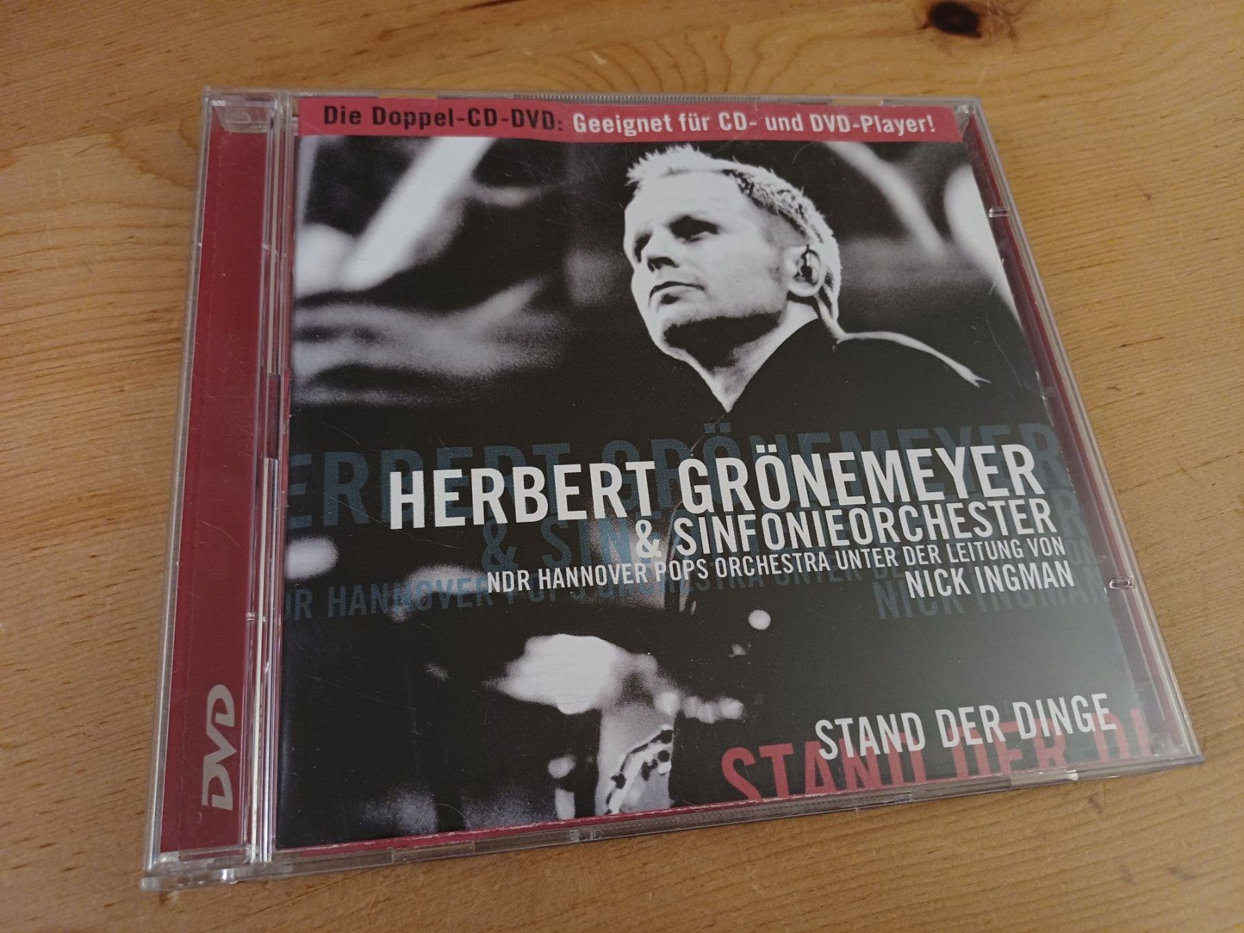 CDs: Herbert Grönemeyer - Stand der Dinge - Dual Disc, 2 CD – Gebraucht aus Jona von Rreto71