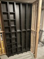 Regale schwarz 5 Stueck guter Zustand
