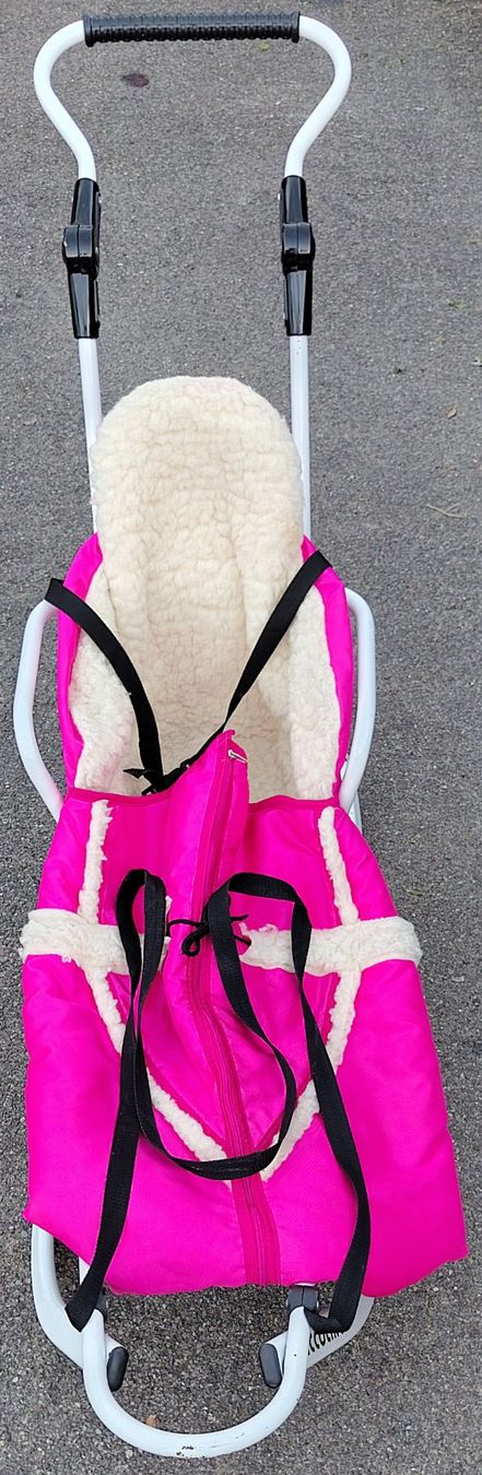 Luge: Babyschlitten mit Fusssack – D'occasion à Oberrohrdorf par Mik_6hxw 1