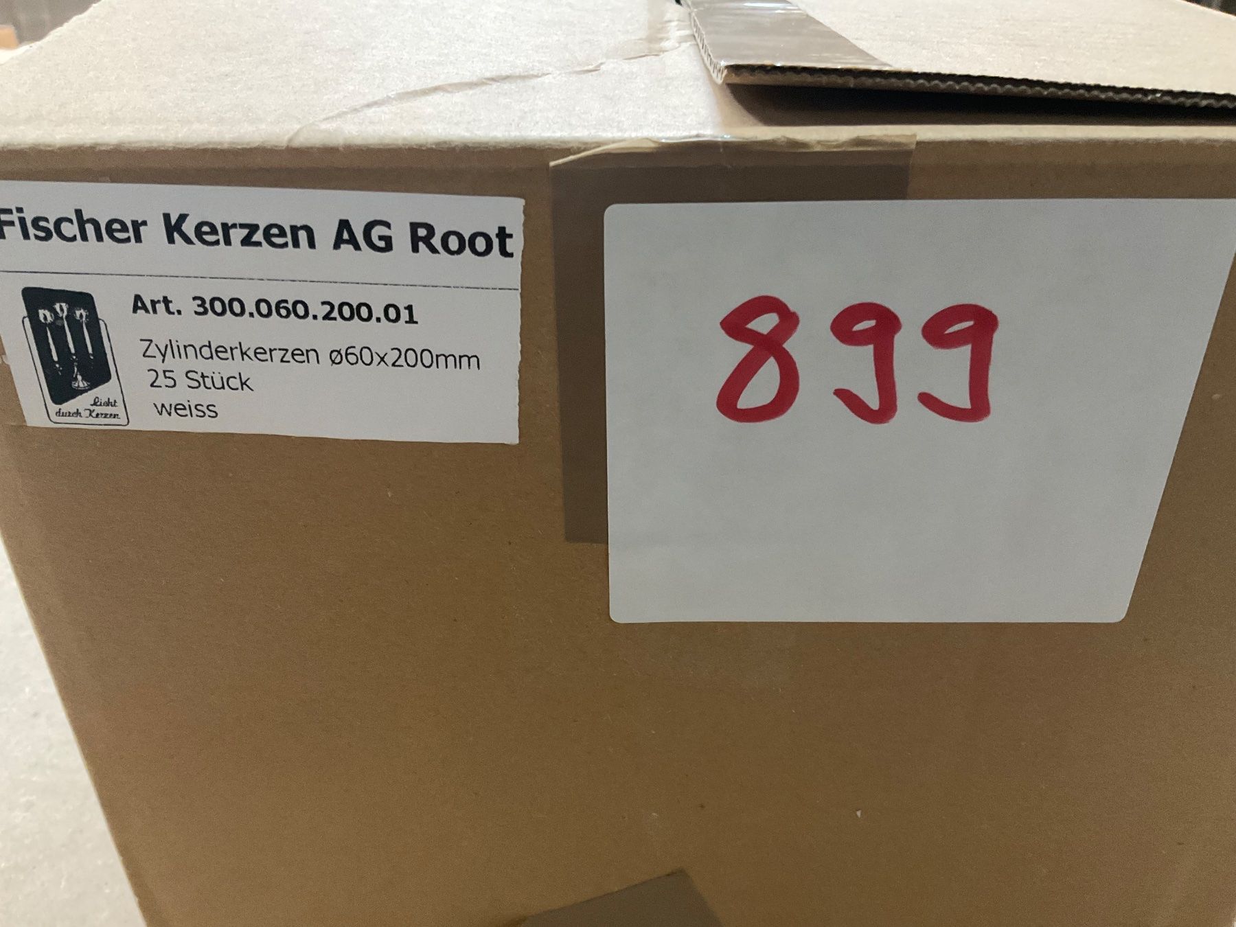 Candele: 899 Posten Kerzen Rohlinge aus Liquidation – Nuovo (secondo la descrizione) da Derendingen venduto da Meisterstuecke 1