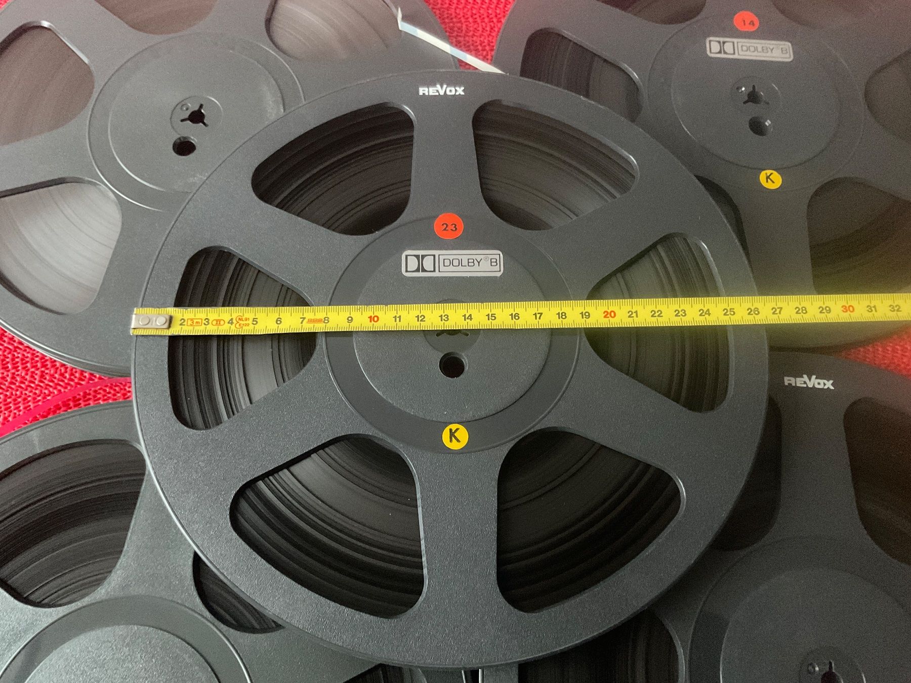 Revox Apparecchi a nastro: 10 ReVox Spulen mit Band – Usato da Langenthal venduto da RronJora 4