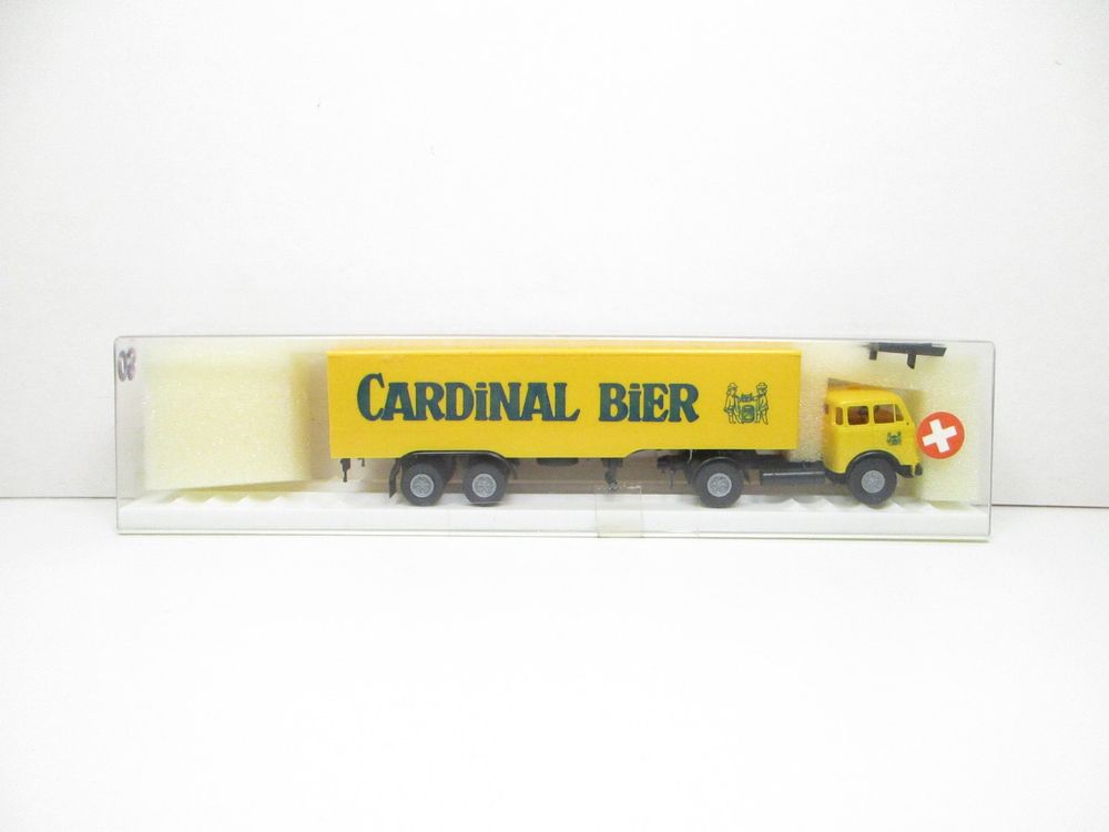 Brekina Modellautos: Brekina H0 MAN Sattelzug CARDINAL BIER – Neu und originalverpackt aus Olten von Heinrich875