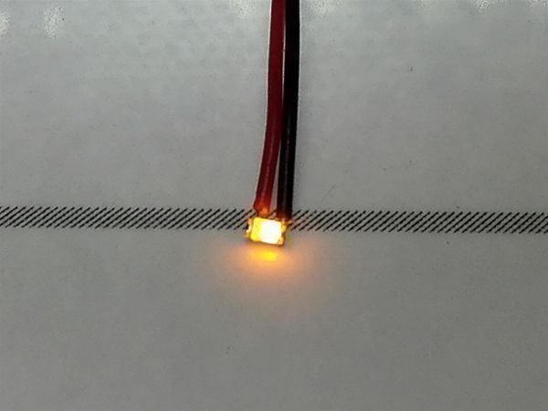 Componenti elettronici: LED SMD 0603 verkabelt, gelb – Nuovo (secondo la descrizione) da Luzern venduto da Salefactory 1