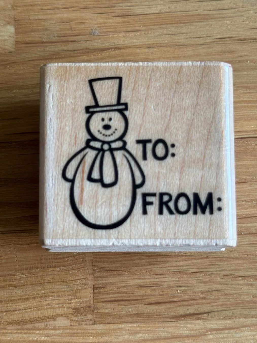 Stempel: Holzstempel Snowmen von Stampabilities - P – Gebraucht aus Neukirch (Egnach) von muolen