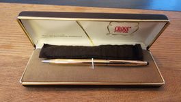 Cross 14 kt Gold Filled Kugelschreiber mit Etui USA
