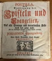 Antiquarisches Buch Johann Spangenberg 1794