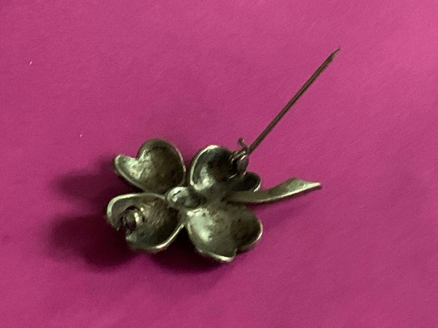 Spille & Fermagli: Silberbrosche pyrit-blume (silber) – Usato da Dittingen venduto da Bellevista 4