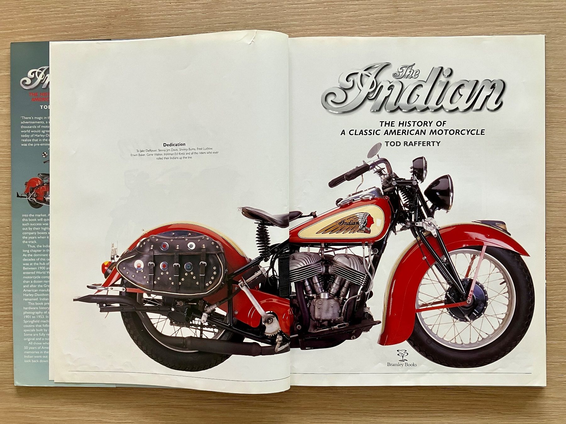 Libri: Fotobuch THE INDIAN Motorcycle, 1998 – Usato da Zürich venduto da was_ich_immer_suchte 2
