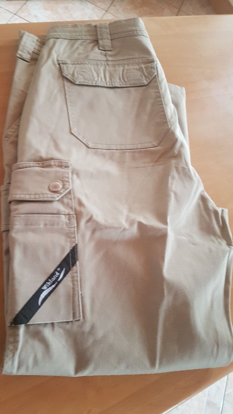 Wikland Pantaloni: Pantalon vert olive clair taille 46 marque Wikland – Usato da Villiers venduto da san_jn5w 8