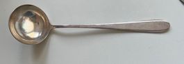 Suppenkelle Wellner versilbert 100 Punze, Vintage