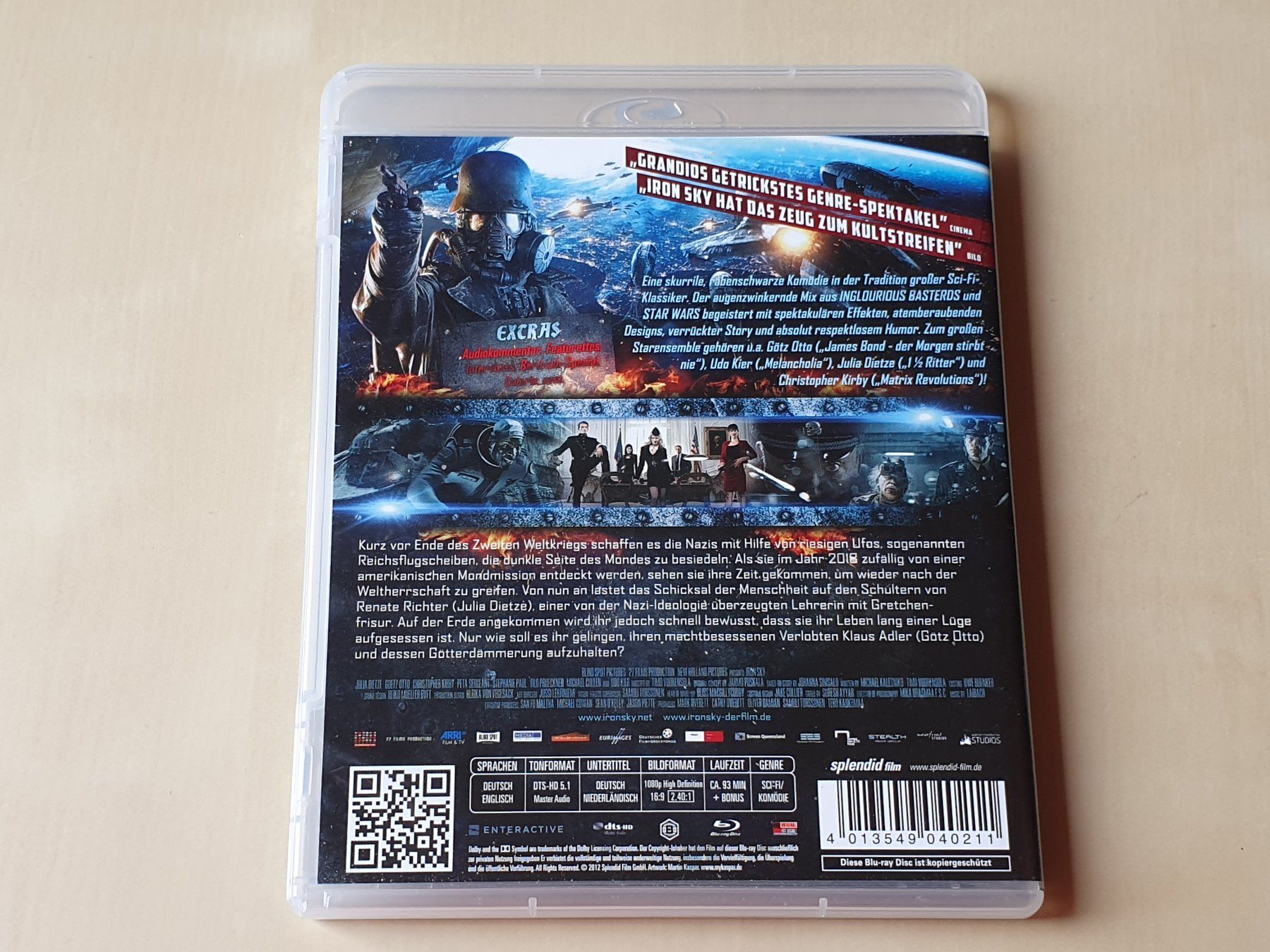 Tutti i DVDs: Iron Sky – Usato da Stansstad venduto da collectorsshop 1