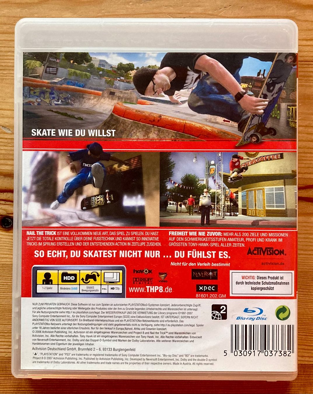 Sony Giochi: Tony Hawk‘s Project 8 - PS3 – Usato da Zürich venduto da Djmotionch 3