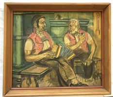 Kunstdruck - "Appenzeller Sennen" von Sebastian Oesch