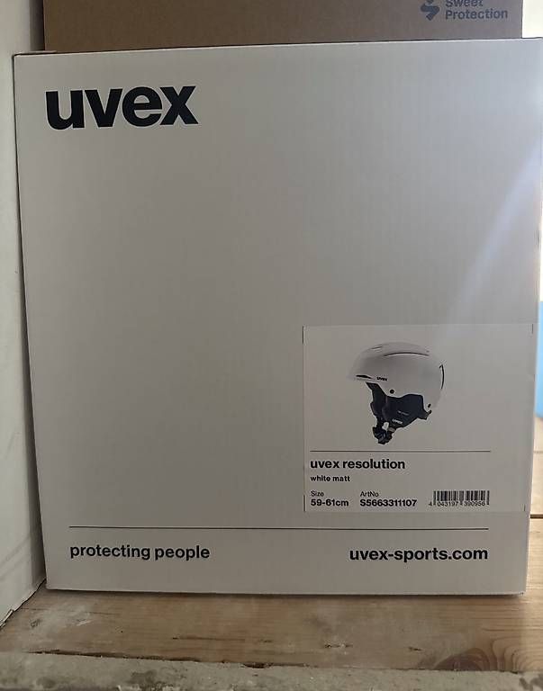 Caschi: UVEX Resolution Skihelm – Nuovo e nell'imballaggio originale da Zürich venduto da jojomi999